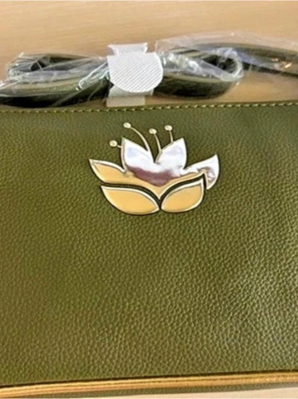 Danielle Nicole Shoulder Bag with Metal Flower Princess Tiana Disney